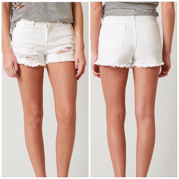 kancan white shorts